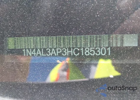 2017 Nissan Altima 2.5 Sv из США, поврежденный, VIN 1N4AL3AP3HC185301